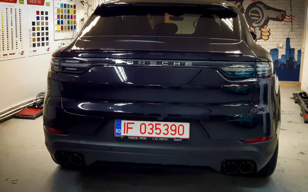 Folie PPF Porsche Cayene